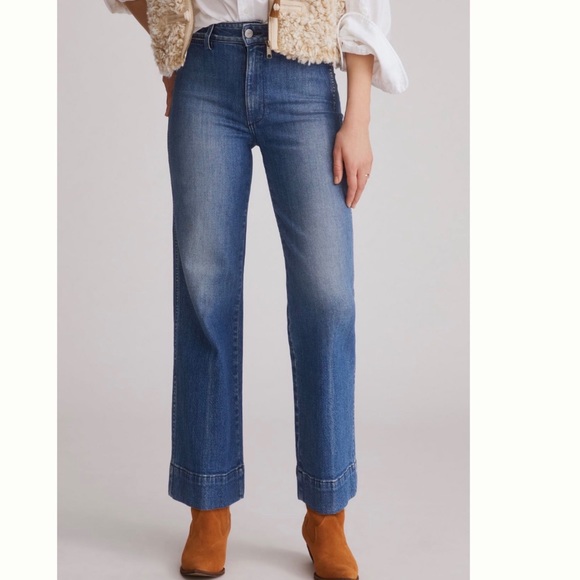 AMO Denim - NWT AMO Audrey Wide-Leg Starlight Jeans size 31
